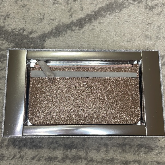 NIB Kate spade Large Slim Glitter Wallet - Picture 5 of 7